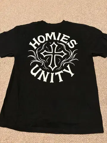 Homies Unity 블랙 T셔츠 M