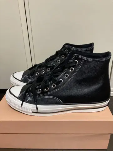 컨버스 에딕트 척테일러 가죽 하이 27.5cm 미사용 새상품
