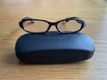 Spec Espace 다크 브라운 안경 케이스 포함