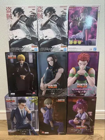 HUNTER x HUNTER 피규어 미개봉 새상품 세트