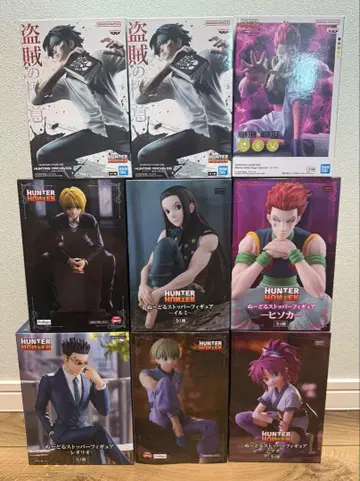 HUNTER x HUNTER 피규어 미개봉 새상품 세트