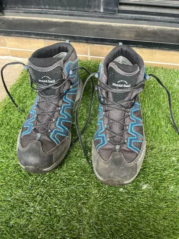 몽벨 등산화 블랙/파랑(28.0cm)