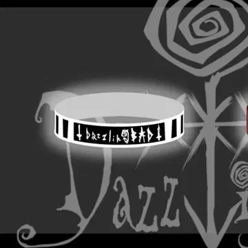 DazzlingBAD 러버 밴드 화이트