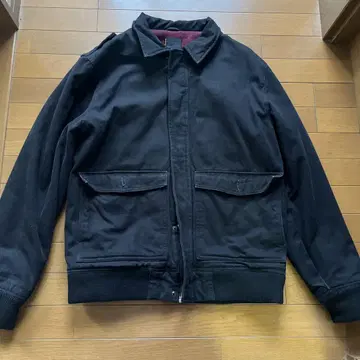 SMOG 블랙 점퍼 블루종 XL