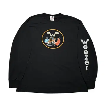2000 weezer long sleeve tee