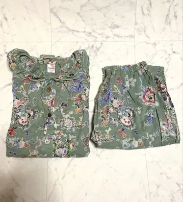 Tunic LABORATORY coco 카모이 요코 룸웨어 꽃무늬 세트