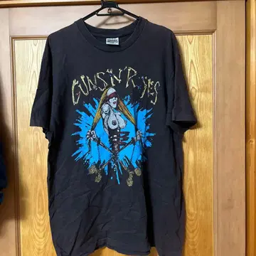 건즈 앤 로지스 반팔 티셔츠 X-Large 1992 투어
