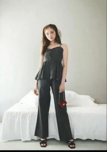2PINK 새상품 다크 그레이 셋업
