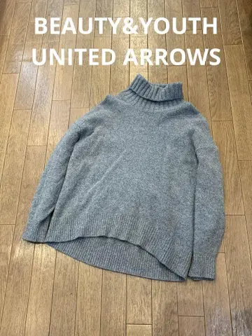 BEAUTY&YOUTH UNITED ARROWS 터틀넥 울 니트
