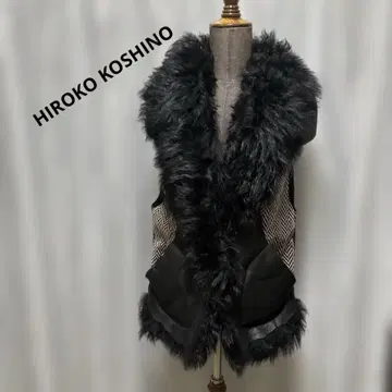 HIROKO KOSHINO 퍼 베스트