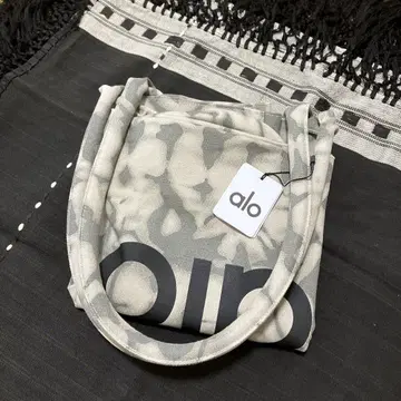 alo 그레이 타이다이 토트백