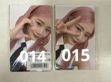 ME:I 사사키 코코나 014 015 7000엔 트레이딩 카드