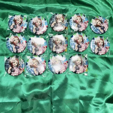 히로아카 하나야시키 캔뱃지 뽑기 우라라카 14점