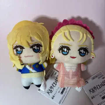 베르사유의 장미 봉제 인형 오스칼 마리 앙투아네트 세트 SD 인형