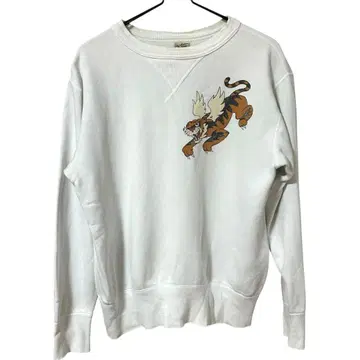 [하자품] 버즈릭슨 플라잉 타이거 앞V 스텐실 맨투맨