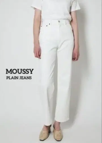 [ MOUSSY ] PLAIN JEANS COLOR STRAIGHT XS