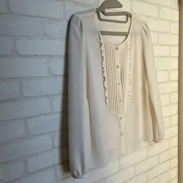 ANAYI 쉬폰 블라우스