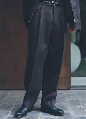LIDNM PREMIUM SHETLAND SLACKS M 사이즈
