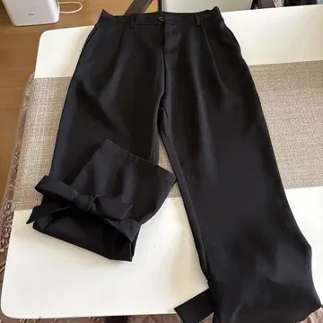 Lillian 블랙 리본 포함 팬츠 M 사이즈