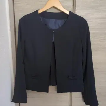 네이비 수트 셋업