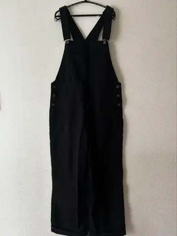 블랙 살로펫 오버롤