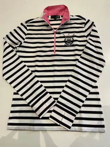 [ 미사용 ] 23구 골프 여성용 피케 셔츠 긴팔