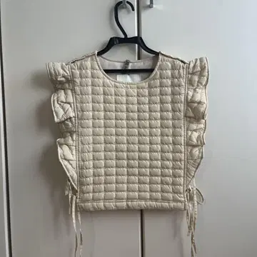 Perna 크림색 퀼팅 베스트