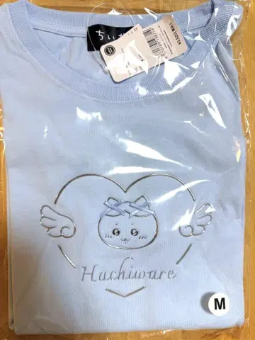 치이카와 GO! HARAJUKU 리본리본 T셔츠 하치와레 블루 M