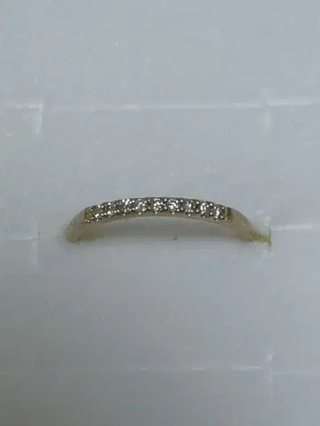 K10 골드 하프 이터니티 핑키링 5호
