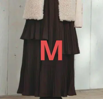 시마무라 yumi 플리츠 스커트