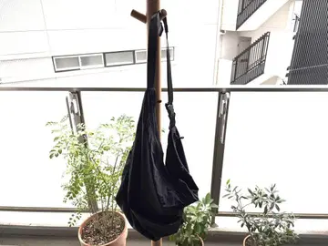 나일론 트윌 문 숄더백