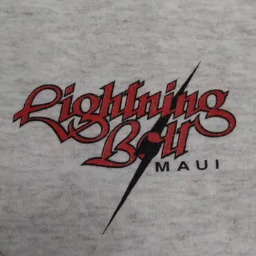 하와이 마우이 라이트닝 볼트 마우이 후드티 XL 사이즈