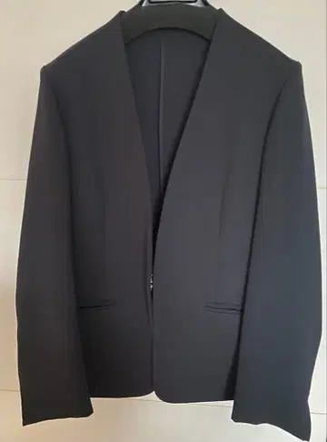 PLST 노카라 블랙 자켓 새상품급
