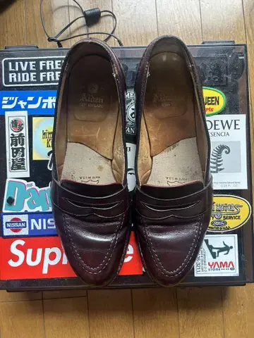 Alden 로퍼 딥 브라운