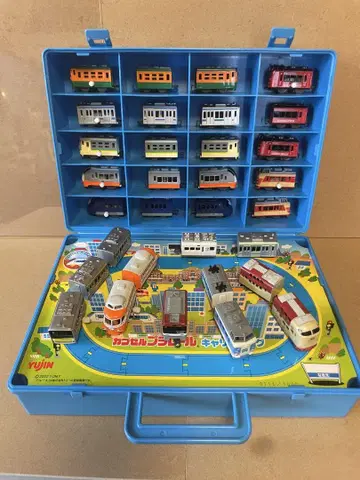 캡슐 프라레일 칼리 백과 차량 세트