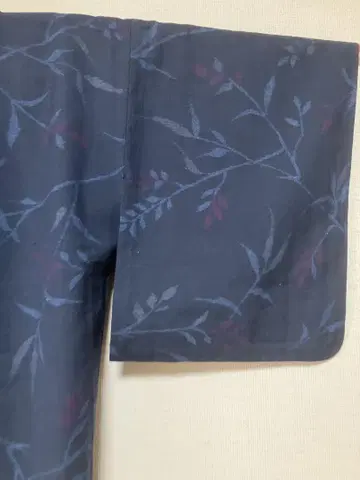 [ 새상품급 ] 초목 패턴 울 단의