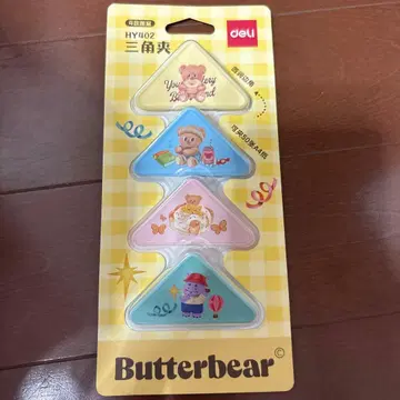 Butterbear 버터베어 클립 페이퍼클립 문구 레어 새상품