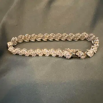 925 실버 리프 모티브 팔찌