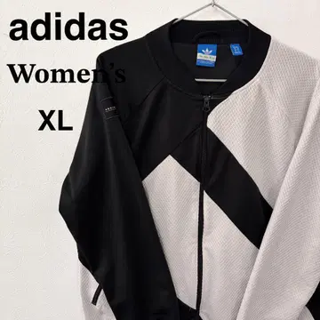 아디다스 오리지널 트랙 자켓 여성용 XL 상당 블랙