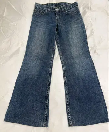 Levi's 플레어 청바지 데님 블루