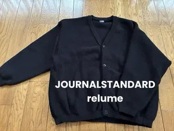 relume 가디건 JOURNAL STANDARD 블랙 남성용 L