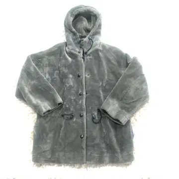 보아 소재 후드 코트 ( M 사이즈 경량 타입 )