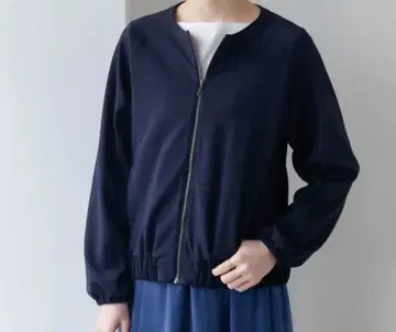 팩토리에 에어 노카라 블루종 블랙 팩토리에 블루종