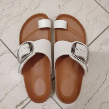 버켄스탁 (유나이티드 애로우즈 별주) 천연 가죽 샌들 23 가죽