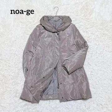 noa-ge 노아제 롱 다운 코트 자켓 풀 집업 L