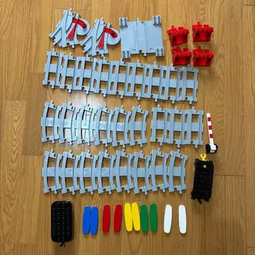 레고 레일 세트 신호기 포함