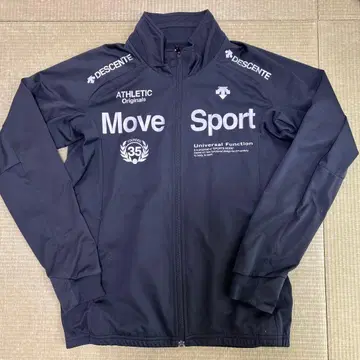 DESCENTE Move Sport 저지 블랙 골프 러닝