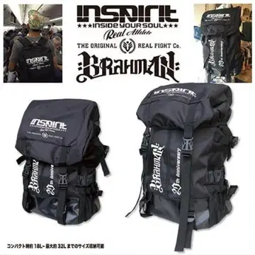 새상품급 INSPIRIT x BRAHMAN 콜라보 2way 백팩