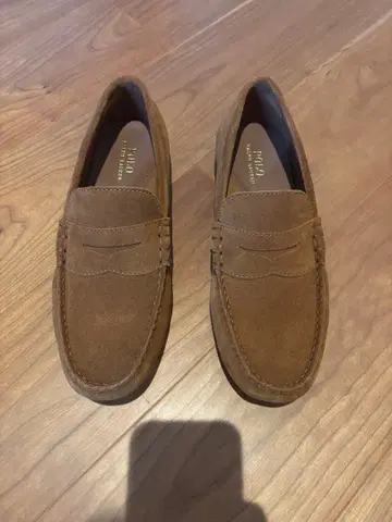 POLO 스웨이드 로퍼 브라운