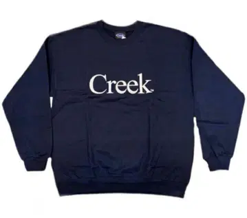 Creek Angler's Device 네이비 맨투맨 XL 미사용 새상품